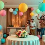 Cómo integrar globos en decoraciones existentes