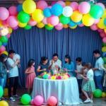 Cómo se calcula el precio de una decoración con globos
