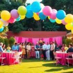 Decoración con globos como elemento emocional en celebraciones