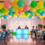 Decoración con globos orgánicos: qué es y por qué está de moda
