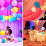 Decoración con globos para eventos de un solo día vs varios días