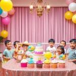 Decoración con globos para eventos infantiles según la edad