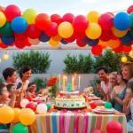 Fiestas con globos decoración
