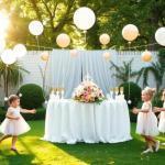 Primera comunión decoración con globos