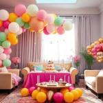 Qué estilos de decoración con globos existen