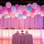 Decoración boda con globos