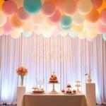 Decoración con globos de cumpleaños