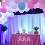 Decoración con globos para cumpleaños sencillos