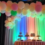 Decoración con globos para hombres
