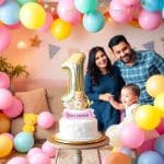 1st birthday balloon decoration ideas that parents love