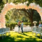 Balloon arch for wedding: ideas and inspiration