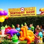 Dinosaur balloon decoration: prehistoric party perfection