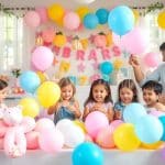 DIY balloon decoration without helium ideas