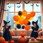 Halloween balloon decoration ideas