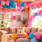 Home balloon decoration ideas in Barcelona