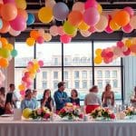 How much does professional balloon decoration cost in Barcelona?