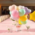 How to create a balloon centerpiece that lasts all day