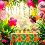 Jungle theme balloon decoration: creating a lush atmosphere