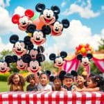 Mickey Mouse balloon decoration ideas