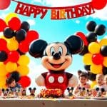 Mickey Mouse balloon decoration ideas for timeless charm
