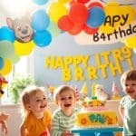 Paw Patrol balloon decoration: perfect for toddler parties