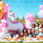 Unicorn balloon decoration: magical ideas for all ages