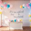 Baby Showers y Gender Reveal: decoraciones de globos tiernas y creativas