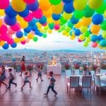 Decoración de globos de gran formato Barcelona