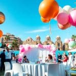 Decoración de globos para augurar eventos en Barcelona