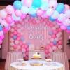 Decoración de globos para baby shower en Barcelona
