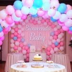 Decoración de globos para baby shower en Barcelona