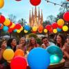 Decoración de globos para celebraciones en Barcelona