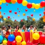 Decoración de globos para fiestas de cumpleaños en Barcelona