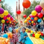 Decoración de globos personalizados para eventos en Barcelona