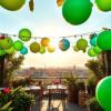 Decoración sostenible con globos en Barcelona