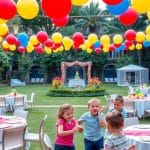 Eventos con decoración de globos en Barcelona