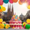 Fiesta Cake – Especialistas En Decoración Con Globos En Barcelona