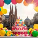 Fiesta Cake – Especialistas En Decoración Con Globos En Barcelona