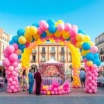 Fira Modernista De Canet De Mar – Especialistas En Decoración Con Globos En Canet De Mar