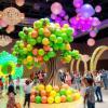 Instalaciones artísticas con globos: escenarios creativos que sorprenden